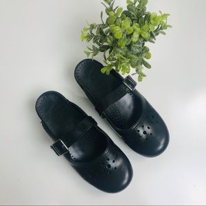 Dansko Slip-on Backless Merrie Mary Jane Black 36